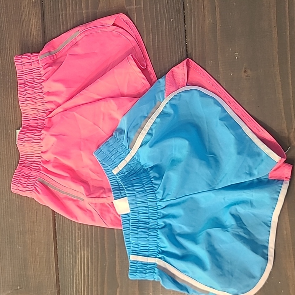 Athletic Works Kids Shorts Set - Pink and Blue